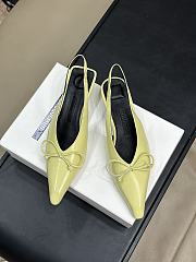 JACQUEMUS Shoes Women Sling-Back Pumps Yellow - 1