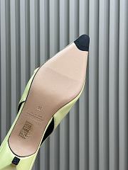 JACQUEMUS Shoes Women Sling-Back Pumps Yellow - 3
