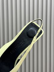 JACQUEMUS Shoes Women Sling-Back Pumps Yellow - 4