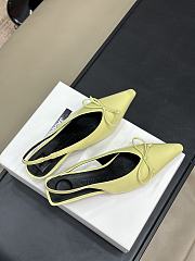 JACQUEMUS Shoes Women Sling-Back Pumps Yellow - 2