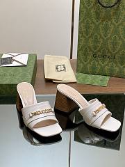 Kitlife Gucci Signoria slide sandal white - 1