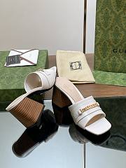 Kitlife Gucci Signoria slide sandal white - 5