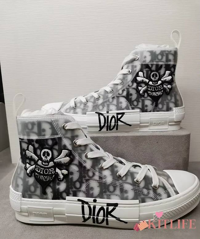 kitlife Dior B23 High Top Shawn Stussy sneaker - 1