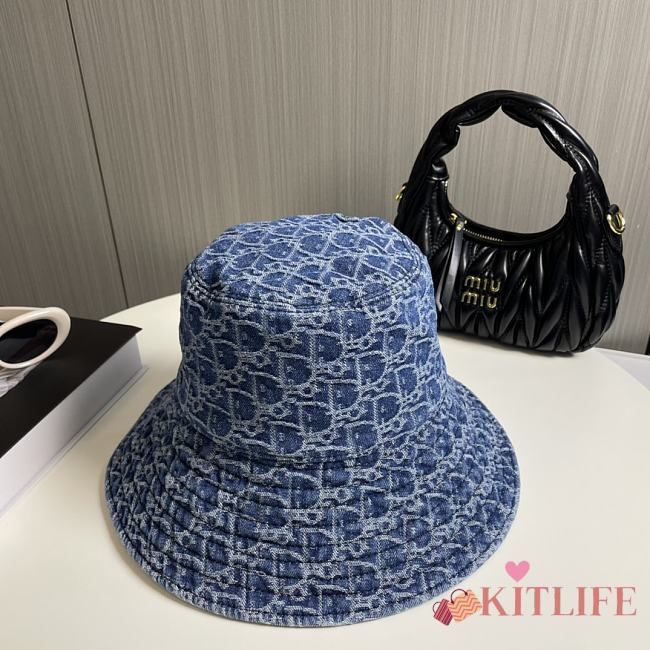 Kitlife Dior hat denim blue - 1