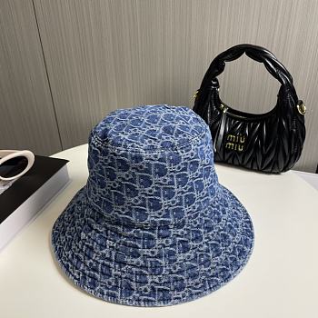 Kitlife Dior hat denim blue