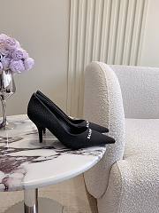 kitlife Balenciaga Knife 80MM Pumps Women Knit Black - 4