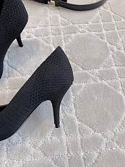 kitlife Balenciaga Knife 80MM Pumps Women Knit Black - 2