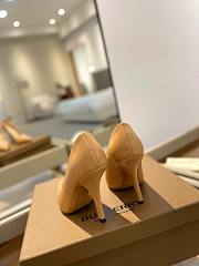 kitlife BURBERRY Leather TB Monogram Pumps 40 brown - 3
