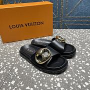 Kitlife WOMEN'S GUCCI MARINA CHAIN SLIDE SANDAL black - 1