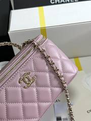kitlife Chanel Vanity pink pastel bag - 18cm - 4