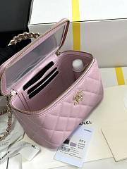 kitlife Chanel Vanity pink pastel bag - 18cm - 2