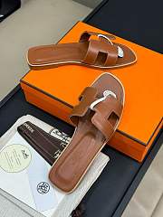 Kitlife Hermes Oran Sandal Gold Brown 02 - 2