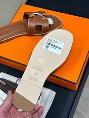 Kitlife Hermes Oran Sandal Gold Brown 02 - 4