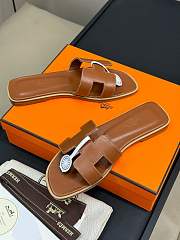 Kitlife Hermes Oran Sandal Gold Brown 02 - 6