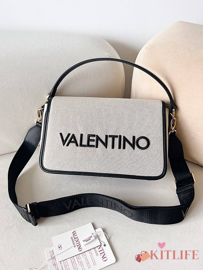 kitlife VALENTINO Chelsea Re Flap Bag Polver black - 18x28x8cm - 1