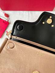 kitlife Valentino Garavani Mini Leather VLogo 1960 Cross-Body Bag Rose gold - 26 x 13 x 9 cm - 5
