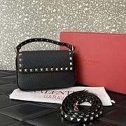 Valentino Garavani Rockstud Small Crossbody Bag black - 19x12x3cm - 1