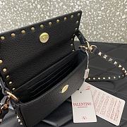 Valentino Garavani Rockstud Small Crossbody Bag black - 19x12x3cm - 6