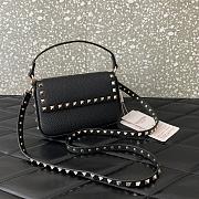 Valentino Garavani Rockstud Small Crossbody Bag black - 19x12x3cm - 4