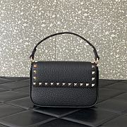 Valentino Garavani Rockstud Small Crossbody Bag black - 19x12x3cm - 3