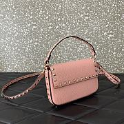 Valentino Garavani Rockstud Small Crossbody Bag pink - 19x12x3cm - 3