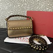 Valentino Garavani Rockstud Small Crossbody Bag gold - 19x12x3cm - 1