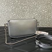 Valentino Garavani silver Leather Crossbody Bag - 20.5x10.5x5cm - 2