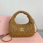 Kitlife MIU MIU Wander hobo bag brown -  28x27x10cm - 1