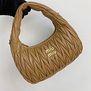 Kitlife MIU MIU Wander hobo bag brown -  28x27x10cm - 2