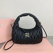 Kitlife MIU MIU Wander hobo bag black - 28x27x10cm - 1