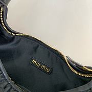 Kitlife MIU MIU Wander hobo bag black - 28x27x10cm - 6