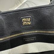 kitlife MiuMiu Aventure nappa leather bag black - 40x13x30cm - 5