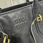 kitlife MiuMiu Aventure nappa leather bag black - 40x13x30cm - 3