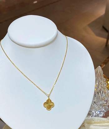  Kitlife Van Cleef gold necklace