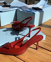 kitlife Prada Patent leather slingback pumps 75mm - 3