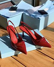 kitlife Prada Patent leather slingback pumps 75mm - 4