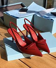 kitlife Prada Patent leather slingback pumps 75mm - 5