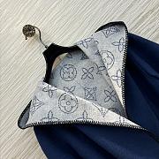 kitlife Louis Vuitton Reversible Signature Short Hooded Wrap Coat  - 3