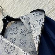 kitlife Louis Vuitton Reversible Signature Short Hooded Wrap Coat  - 6