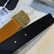 Kitlife LOEWE graphic belt in classic calfskin 2.8cm - 6