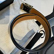 Kitlife LOEWE graphic belt in classic calfskin 2.8cm - 4