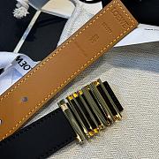 Kitlife LOEWE graphic belt in classic calfskin 2.8cm - 3
