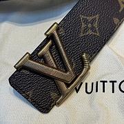 Kitlife Louis Vuitton Stitch 40mm Reversible Belt 100 x 4 cm - 5