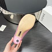 Kitlife Loewe Toy Pump in Suede and Allover Rhinestones Pink 10cm - 3