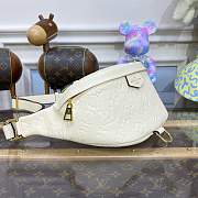 KITLIFE LOUIS VUITTON BUMBAG WHITE 37X14X13CM  - 5