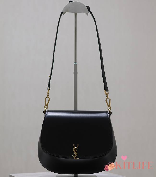 Kitlife YSL Voltaire Cassandra Black Bag - 24×20×10cm - 1