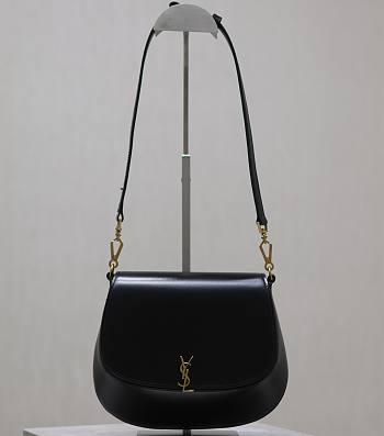 Kitlife YSL Voltaire Cassandra Black Bag - 24×20×10cm