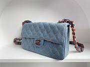 kitlife Chanel Vintage denim bag - 22cm - 3
