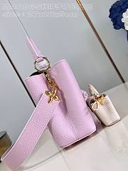 Kitlife Louis Vuitton capucines pastel pink bag - 27x18x9cm - 5