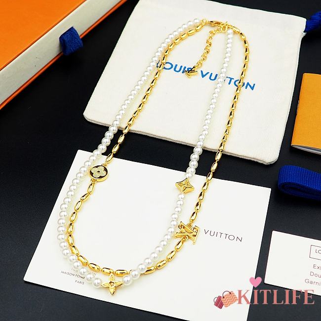Kitlife Louis Vuitton long necklace - 1